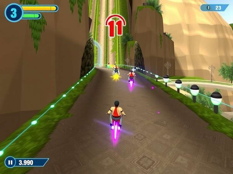 Helix Pursuit India Gameplay Screenshot